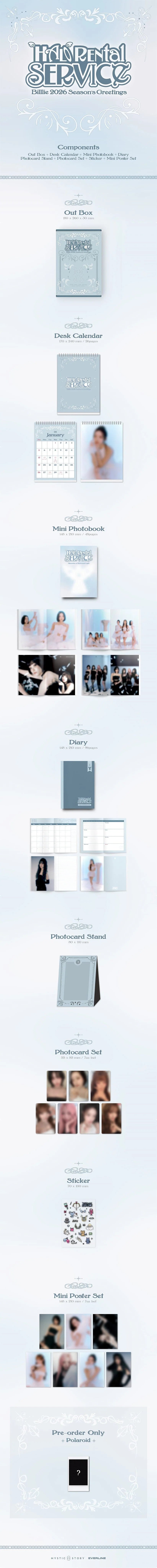 Billlie - 2026 SEASON'S GREETINGS + EVERLINE POB