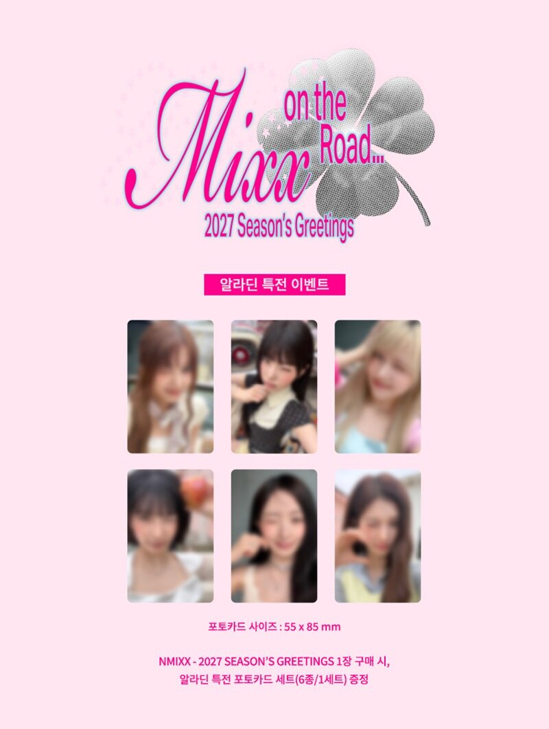NMIXX - 2027 SEASON'S GREETINGS (MIXX ON THE ROAD) + POB