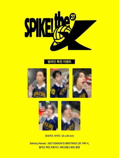 XDINARY HEROES - 2027 SEASON'S GREETINGS (SPIKE! THE X) + POB