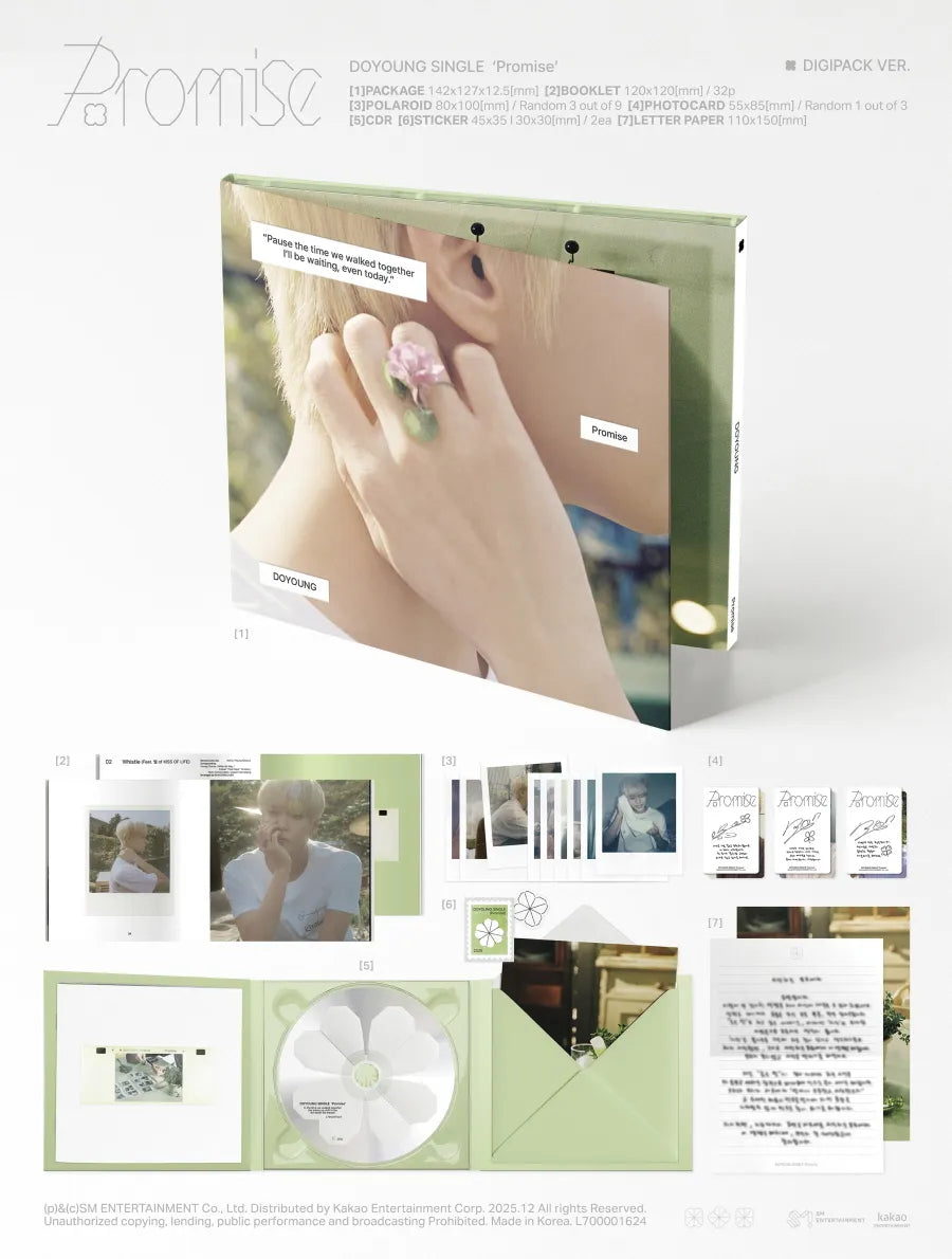 DOYOUNG (NCT) – Single Album - Promise (DIGIPACK Ver.)
