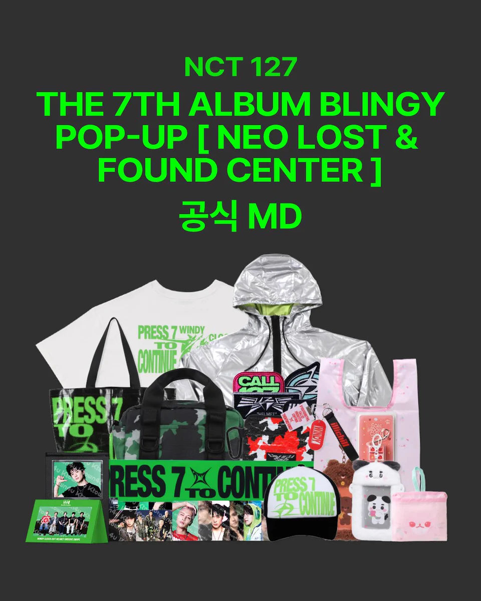 NCT 127 - [BLINGY] POP-UP [NEO LOST&FOUND CENTER] OFFICIAL MD Pt.1