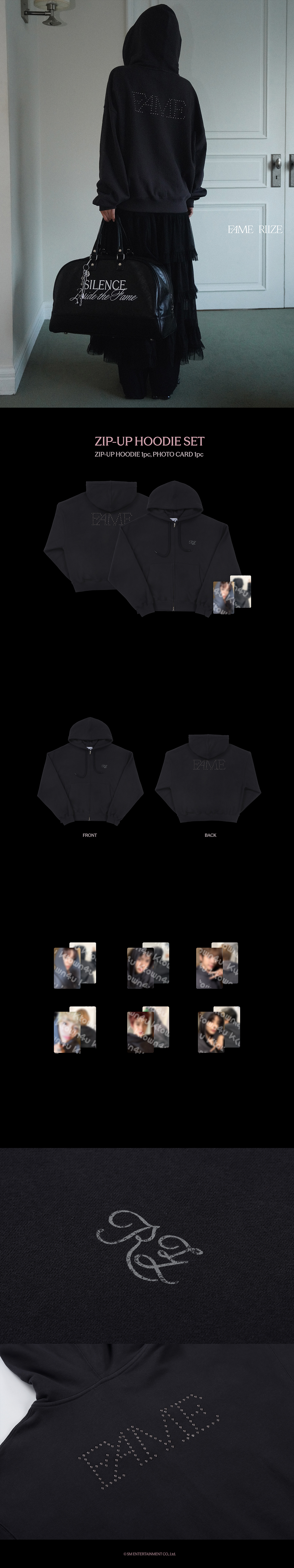 RIIZE - ZIP-UP HOODIE [SILENCE INSIDE THE FAME] MD