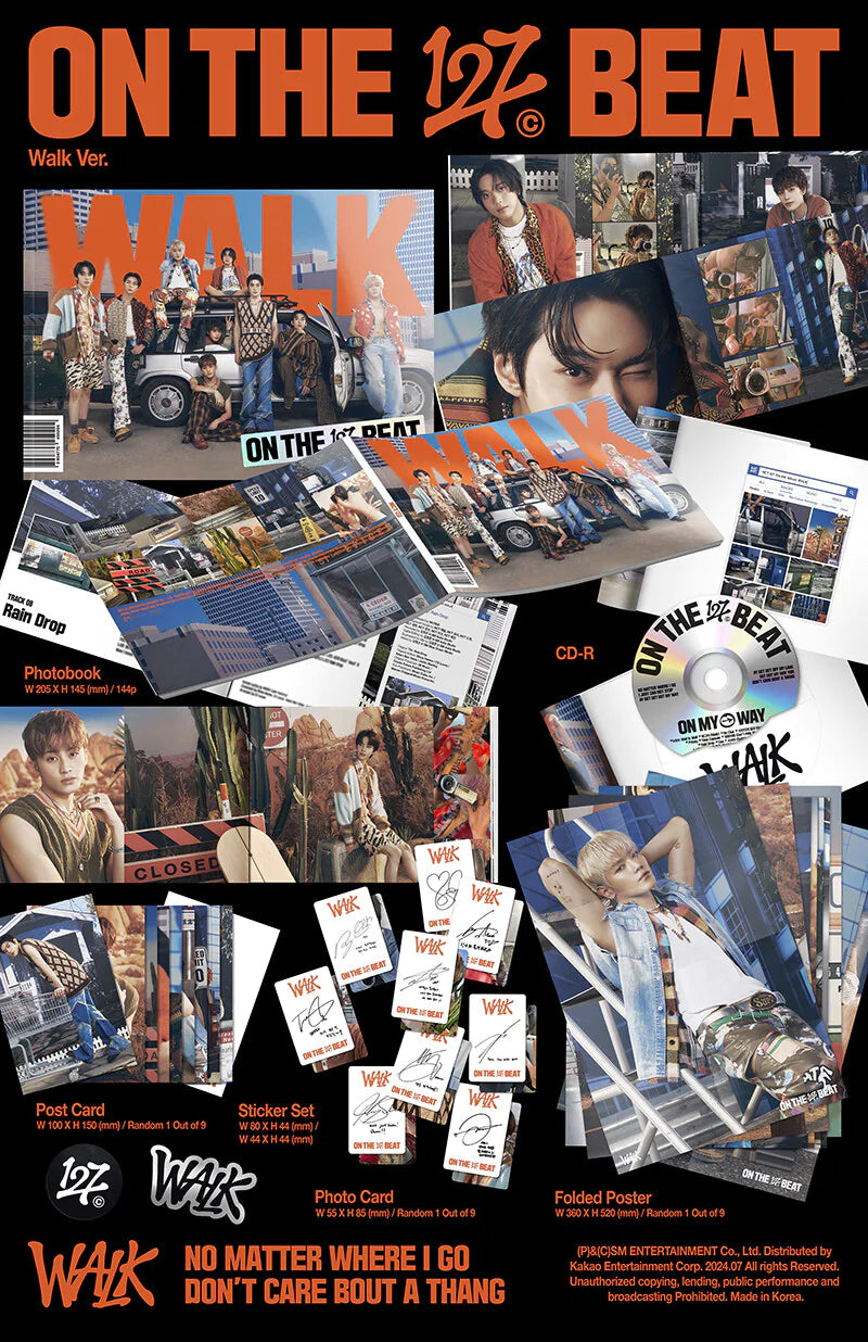 NCT 127 – WALK (Walk Version) (6th Album)