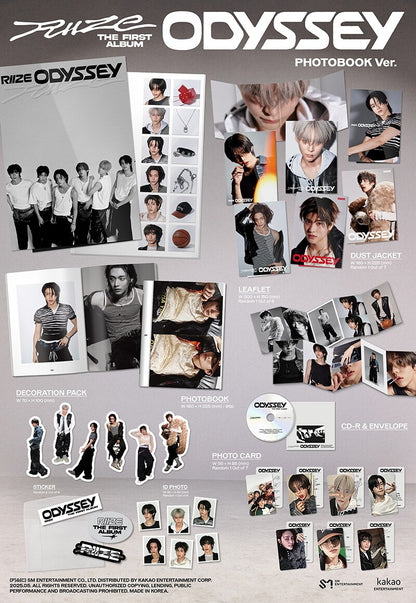 RIIZE – ODYSSEY (PHOTOBOOK Version) (1st Mini Album)
