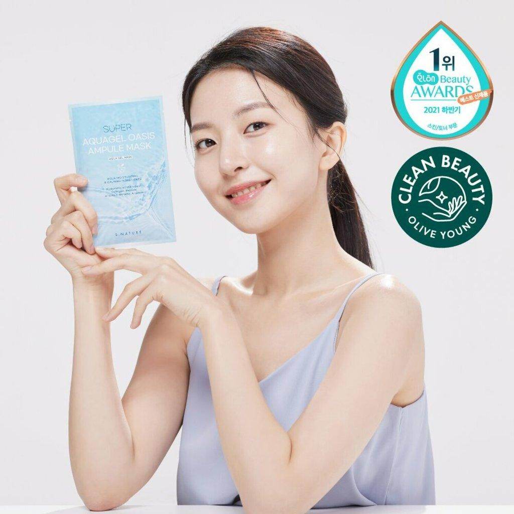 S.Nature Super Aqua Gel Oasis Ampule Mask 30ml