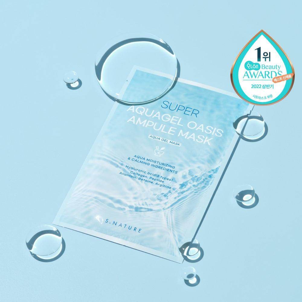 S.Nature Super Aqua Gel Oasis Ampule Mask 30ml