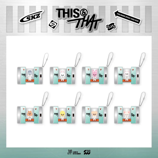 STRAY KIDS - CAPSULE ACRYLIC KEYRING [Week 1 THIS & THAT POP-UP MD]