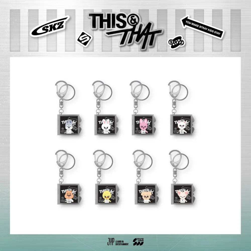 STRAY KIDS - MIRROR KEYRING [Week 1 THIS & THAT POP-UP MD]