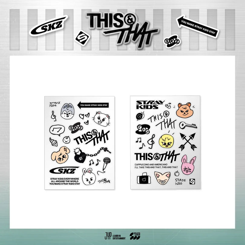 STRAY KIDS - TATTOO STICKER [Week 1 THIS & THAT POP-UP MD]