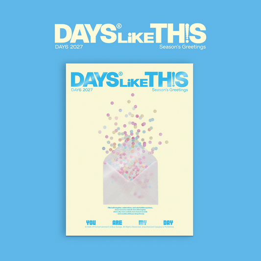 DAY6 - 2027 SEASON'S GREETINGS (DAYS LIKE THIS) + POB