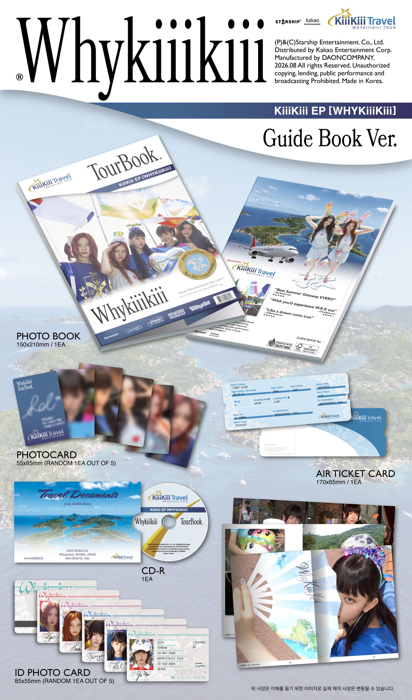 KIIIKIII - WHYKIIIKIII (GUIDE BOOK VER.)