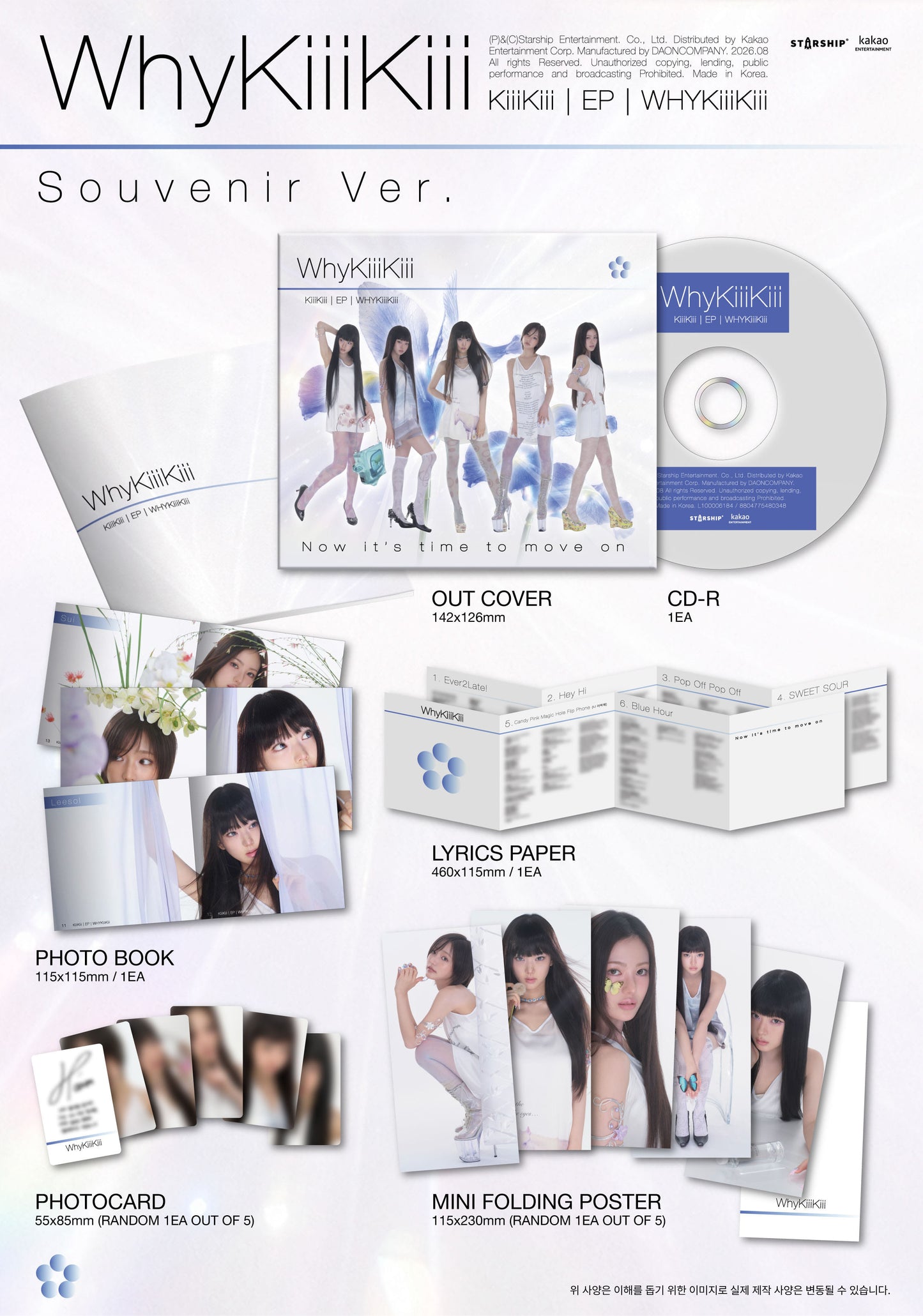 KIIIKIII - WHYKIIIKIII (SOUVENIR/DIGIPACK VER.)