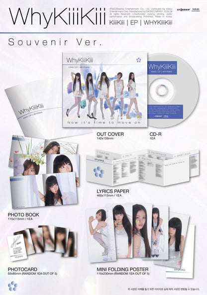 KIIIKIII - WHYKIIIKIII (SOUVENIR/DIGIPACK VER.)