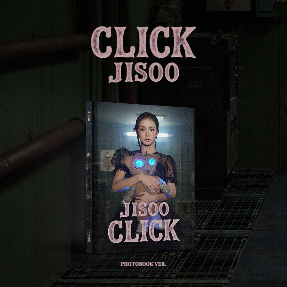 JISOO (BLACKPINK) - CLICK (PHOTOBOOK VER.) + POB