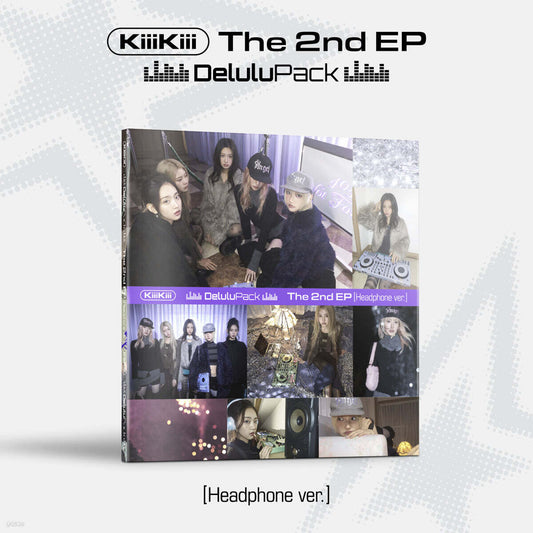 KIIIKIII - DELULU PACK (HEADPHONE VER.) [2ND EP ALBUM]