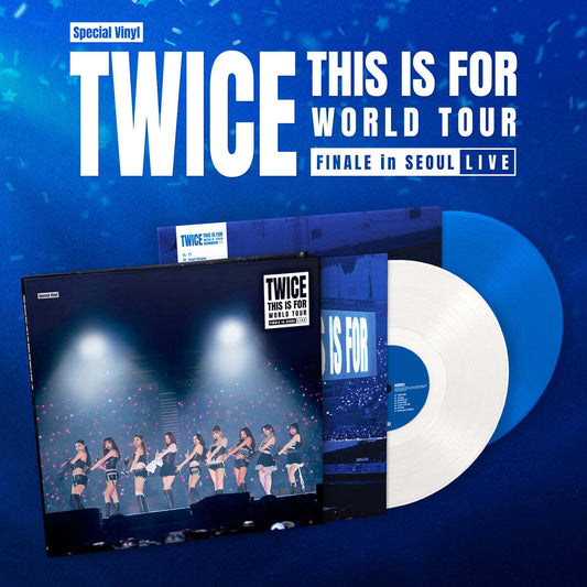 TWICE - 'THIS IS FOR' WORLD TOUR : FINALE in SEOUL LIVE (SPECIAL VINYL) + POB