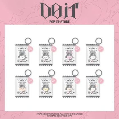 Stray Kids - "DO IT" POP-UP STORE MD - SKZOO SHAKER KEYRING