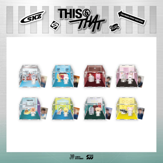 STRAY KIDS - SKZOO ACRYLIC CONTAINER BOX [Week 1 THIS & THAT POP-UP MD]