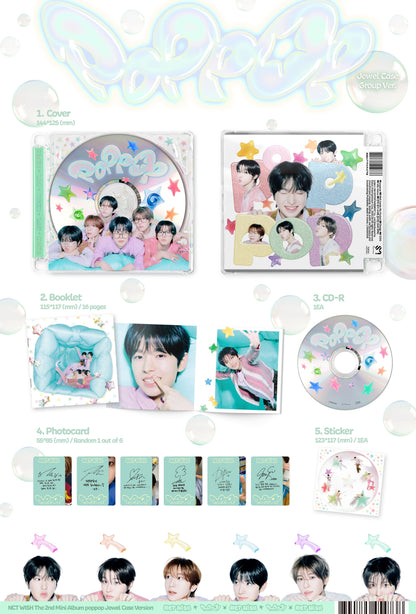 NCT WISH – poppop (Jewel Case Ver.) (RANDOM)