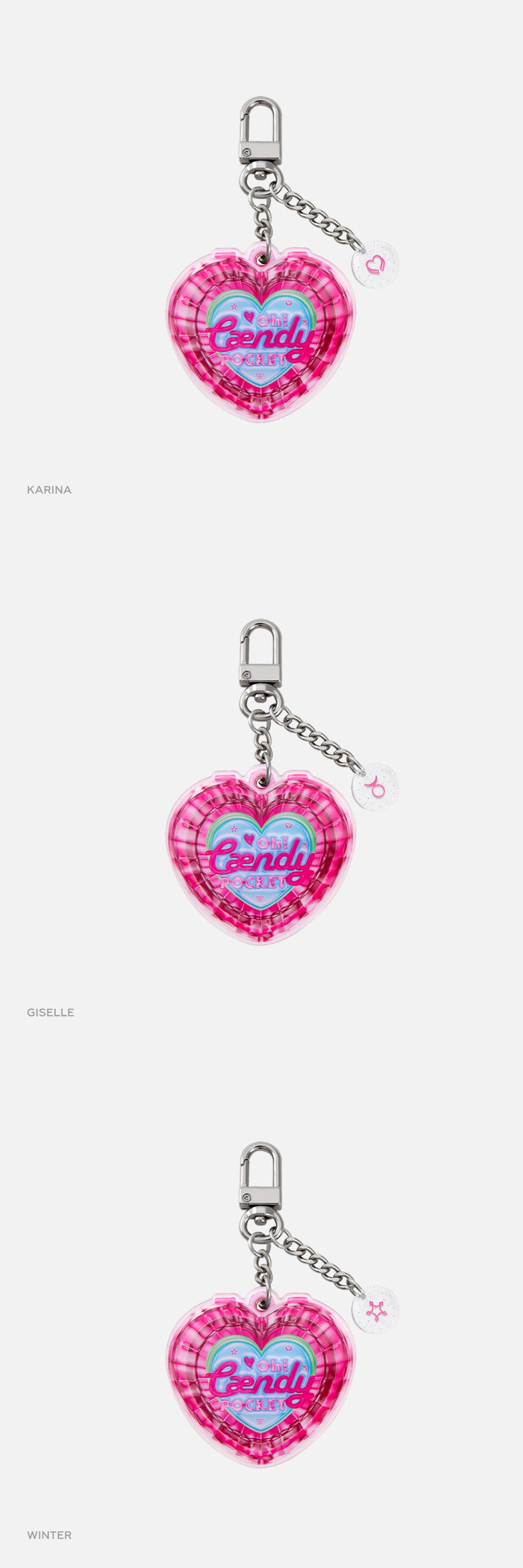 AESPA -  Oh! Caendy Pocket Official MD - SHAKER KEYRING