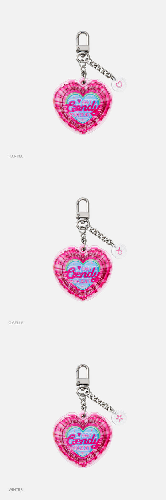 AESPA -  Oh! Caendy Pocket Official MD - SHAKER KEYRING