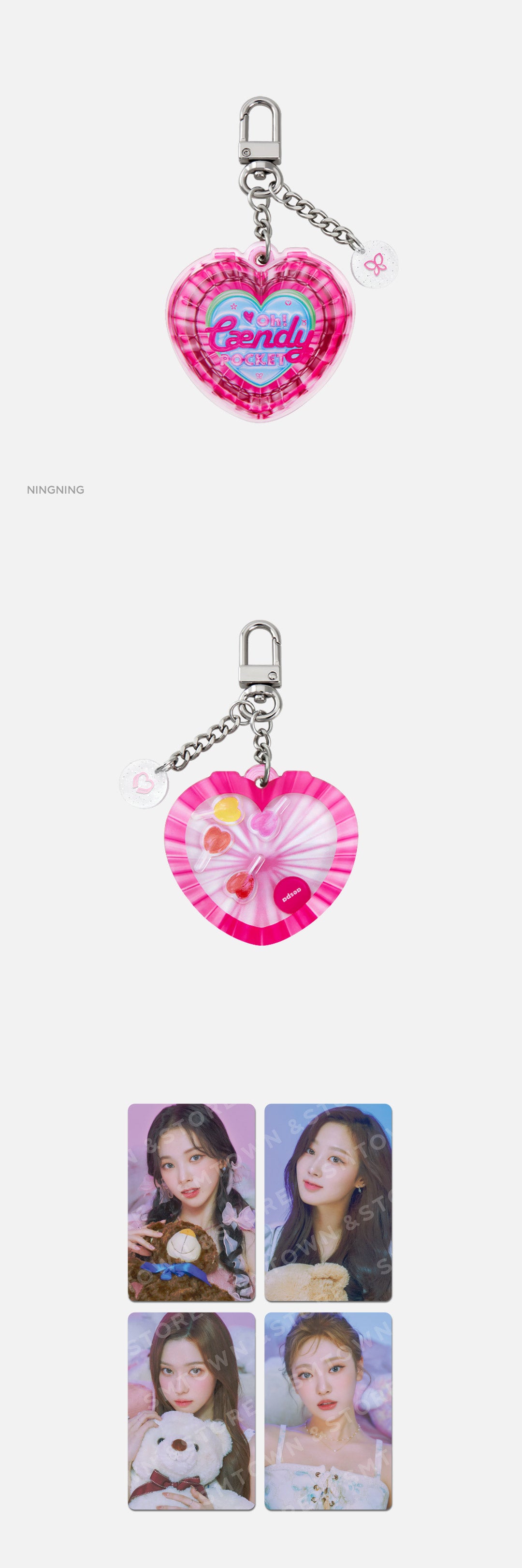 AESPA -  Oh! Caendy Pocket Official MD - SHAKER KEYRING