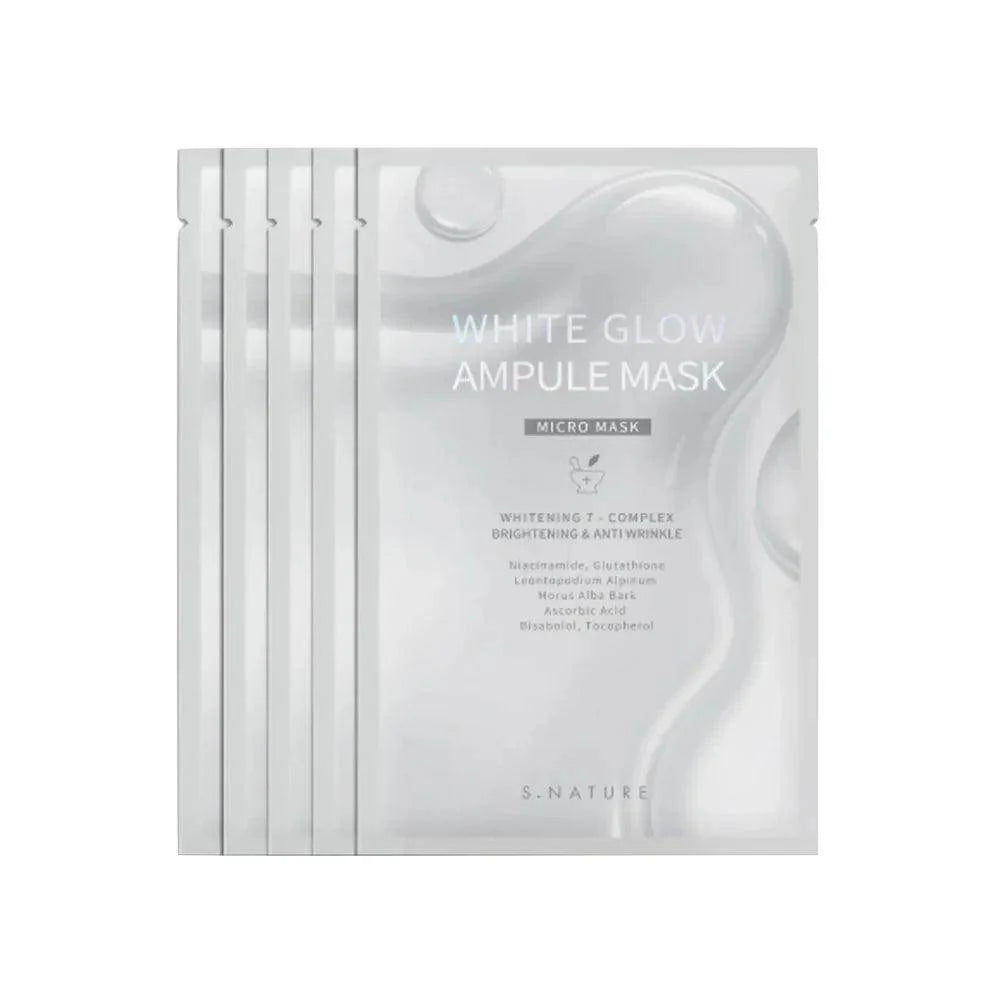 S.Nature White Glow Ampoule Mask