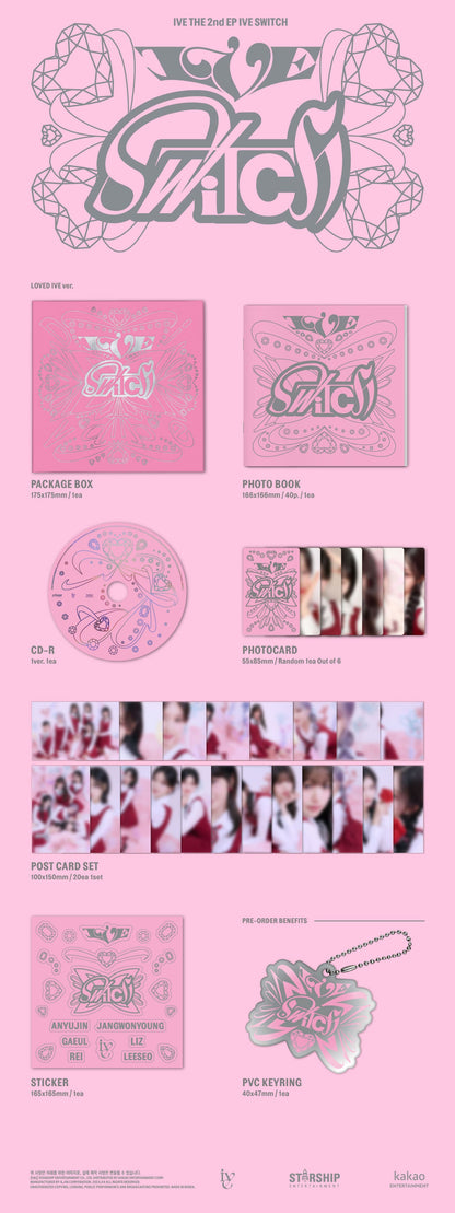 IVE – IVE SWITCH (2nd EP Album) (Random)