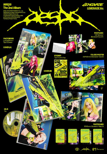 AESPA - LEMONADE (LEMONADE VER.) Random