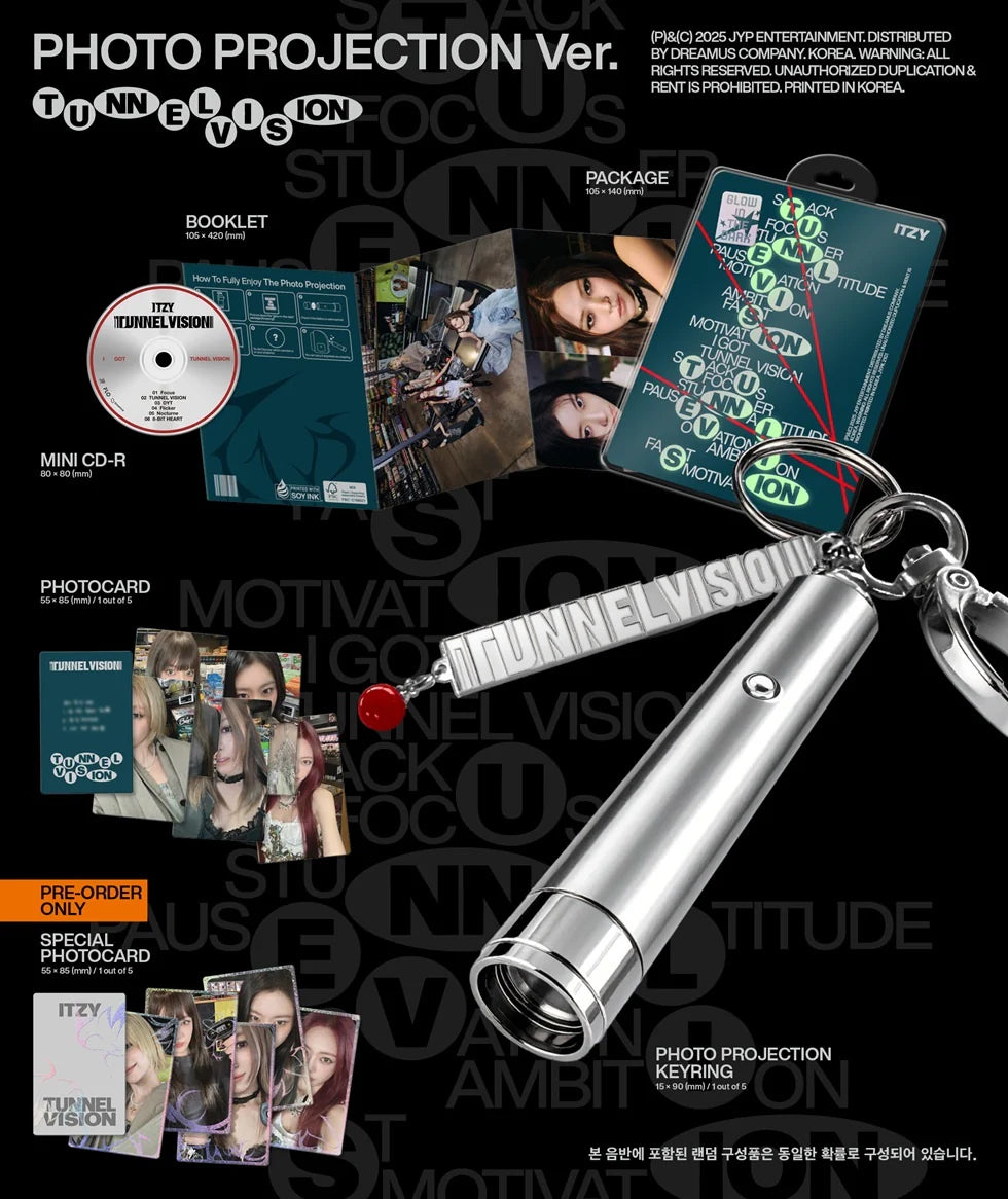ITZY – TUNNEL VISION (Photo Projection Ver.)