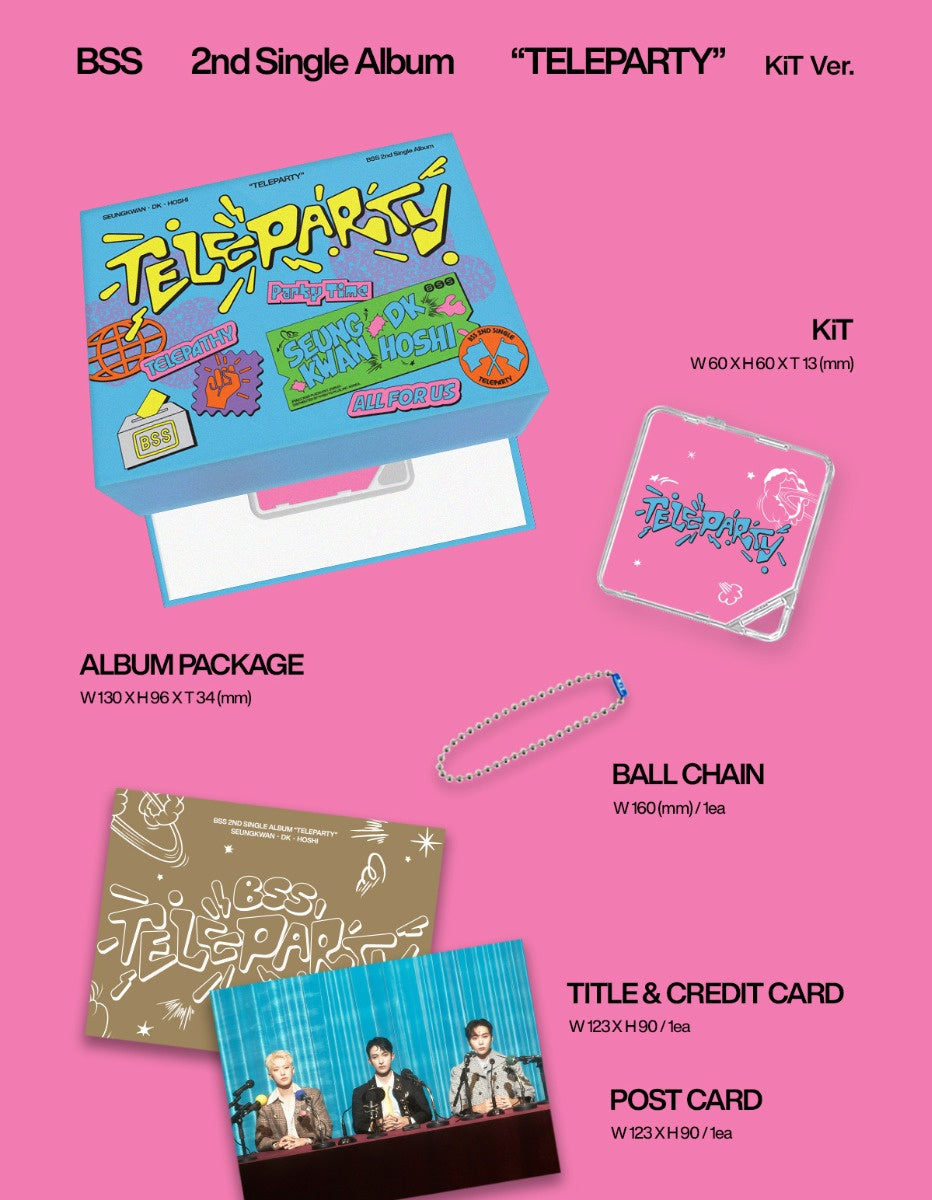 BSS (SEVENTEEN) - Single Album Vol.2 - TELEPARTY (KiT Ver.)