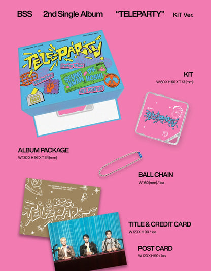 BSS (SEVENTEEN) - Single Album Vol.2 - TELEPARTY (KiT Ver.)