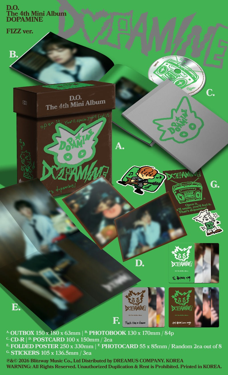 D.O. (EXO) - DOPAMINE + POB