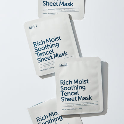 Dear, Klairs - Rich Moist Soothing Tencel Sheet Mask