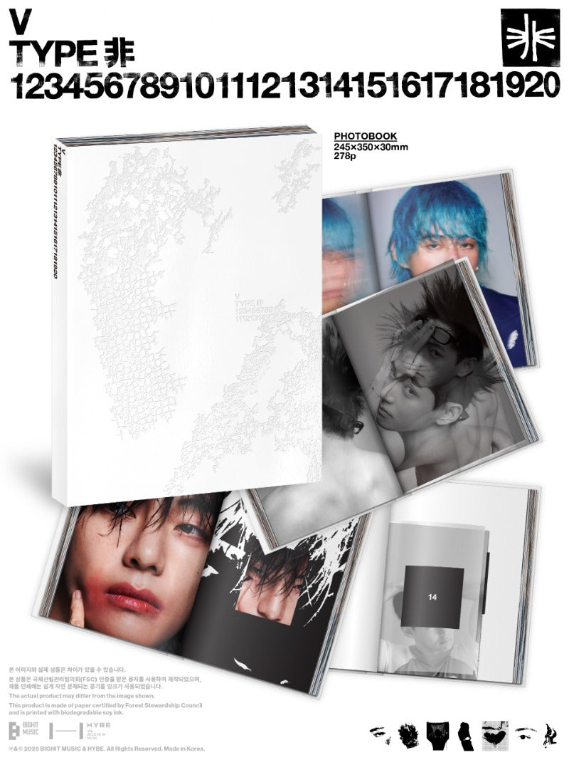V (BTS) - TYPE 非 - PHOTOBOOK