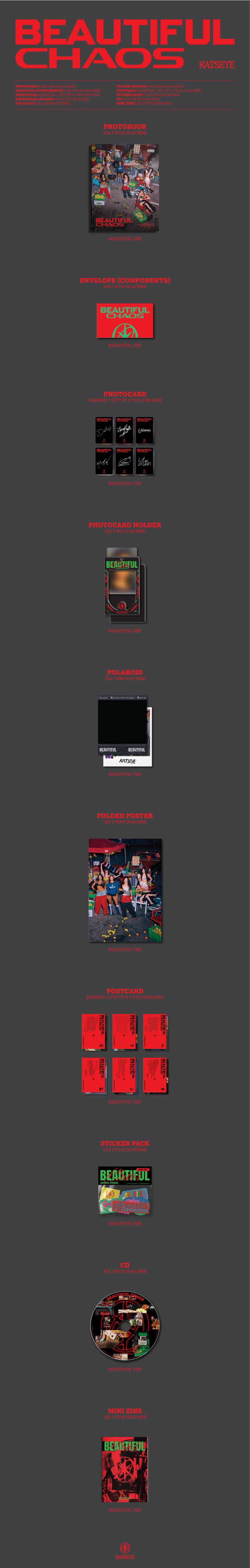 KATSEYE - BEAUTIFUL CHAOS