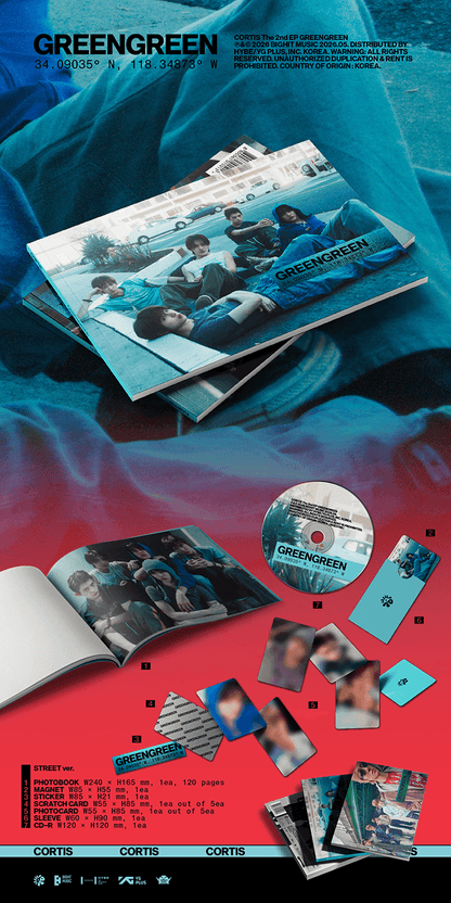 CORTIS - GREENGREEN - [PHOTOBOOK VER.]