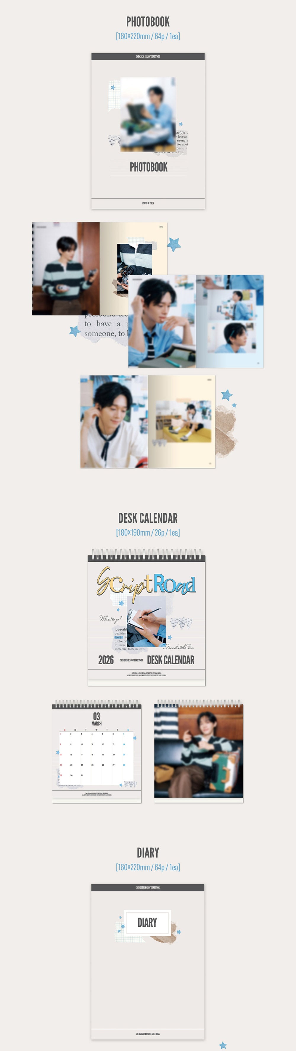 CHEN (EXO) - 2026 SEASON'S GREETINGS