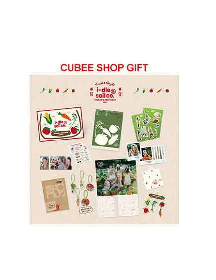 I-DLE 2026 SEASON’S GREETINGS [i-dle & Soil Co.] + Cubee Shop POB