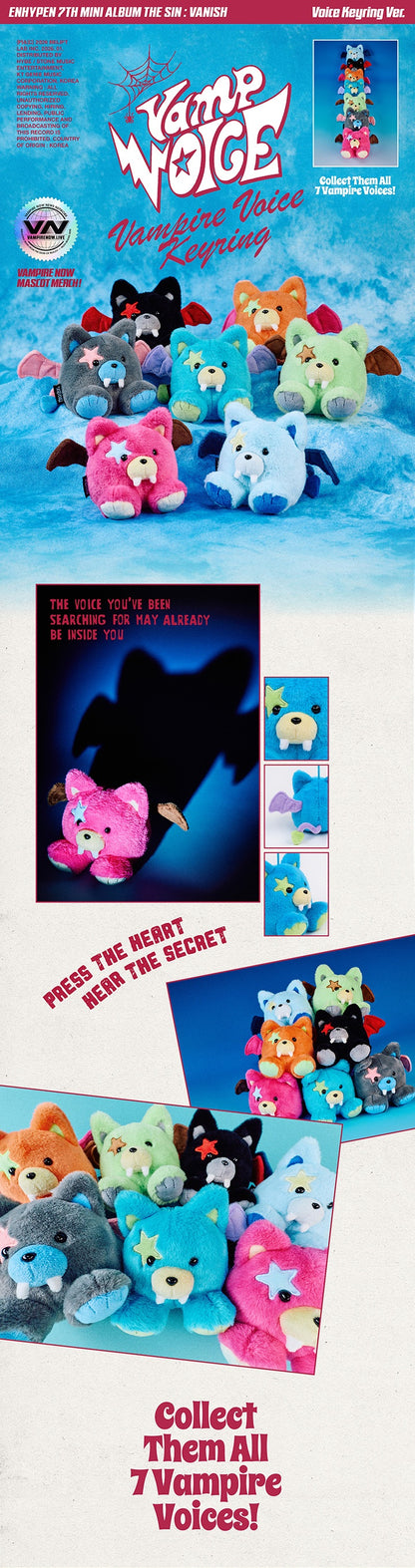 ENHYPEN - THE SIN: VANISH (VOICE KEYRING Version) (Random)