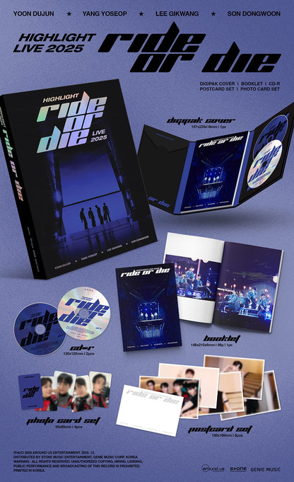 HIGHLIGHT - HIGHLIGHT LIVE 2025 (RIDE OR DIE) (LIMITED)