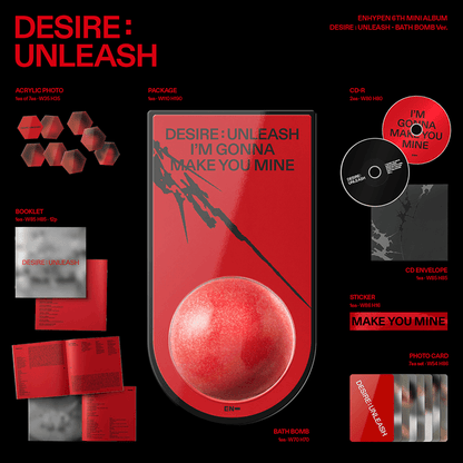 ENHYPEN – DESIRE : UNLEASH (Bath Bomb Ver.)