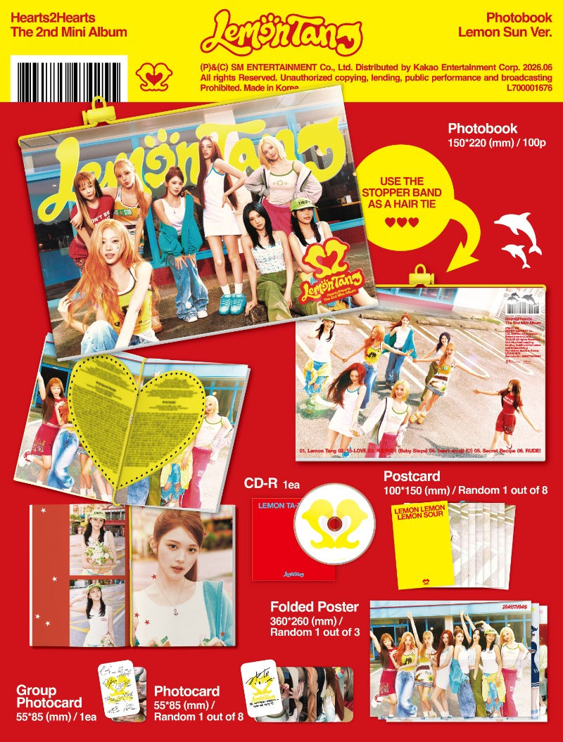 Hearts2Hearts - Lemon Tang (Photobook Version) Random
