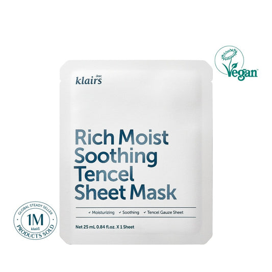 Dear, Klairs - Rich Moist Soothing Tencel Sheet Mask