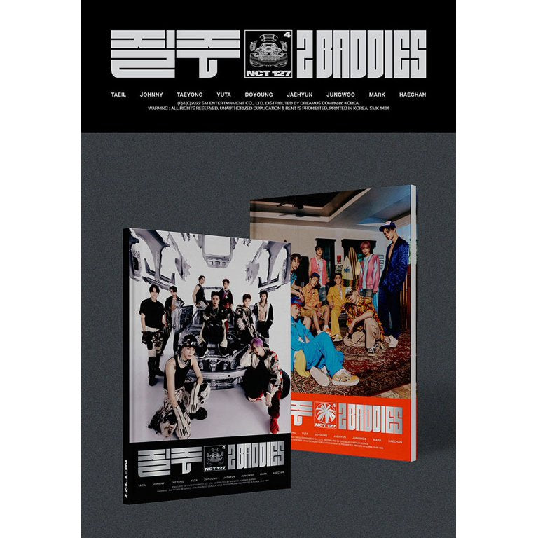 NCT 127 - 4th Album (2 Baddies) Photobook (Random)