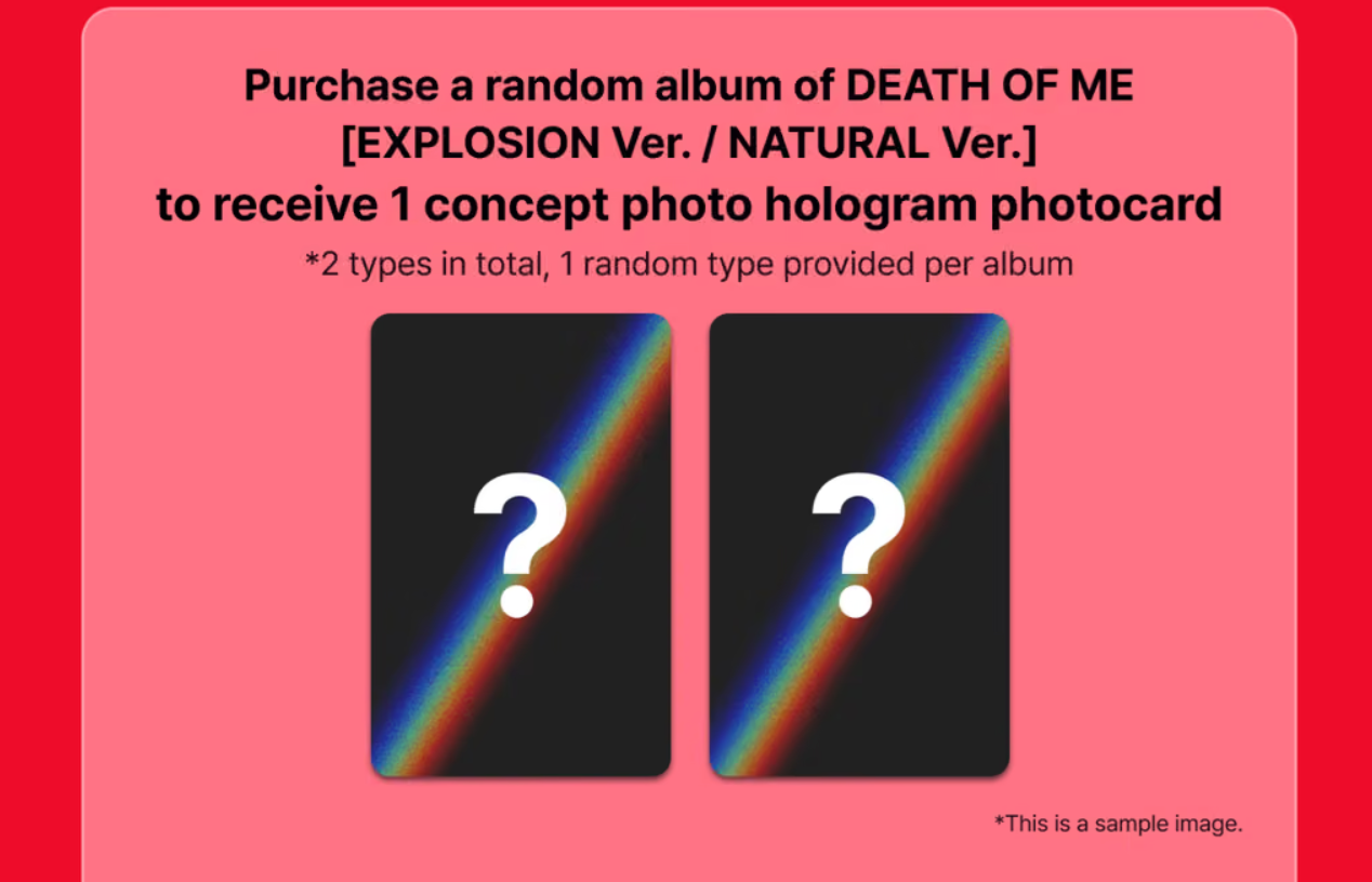 EVAN - DEATH OF ME (PHOTOBOOK VER.) + POB