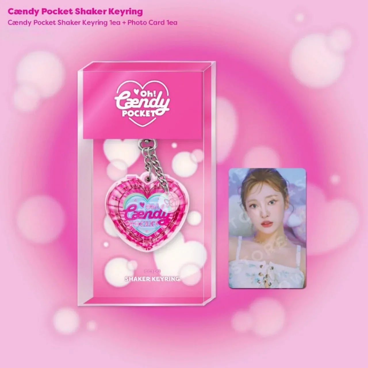 AESPA -  Oh! Caendy Pocket Official MD - SHAKER KEYRING