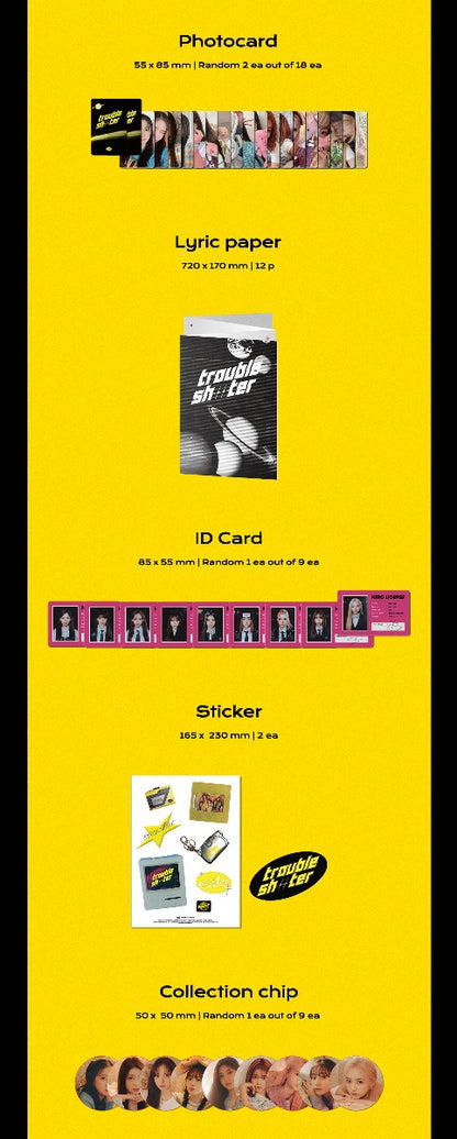 Kep1er - Mini Album Vol.3 - TROUBLESHOOTER (Random)