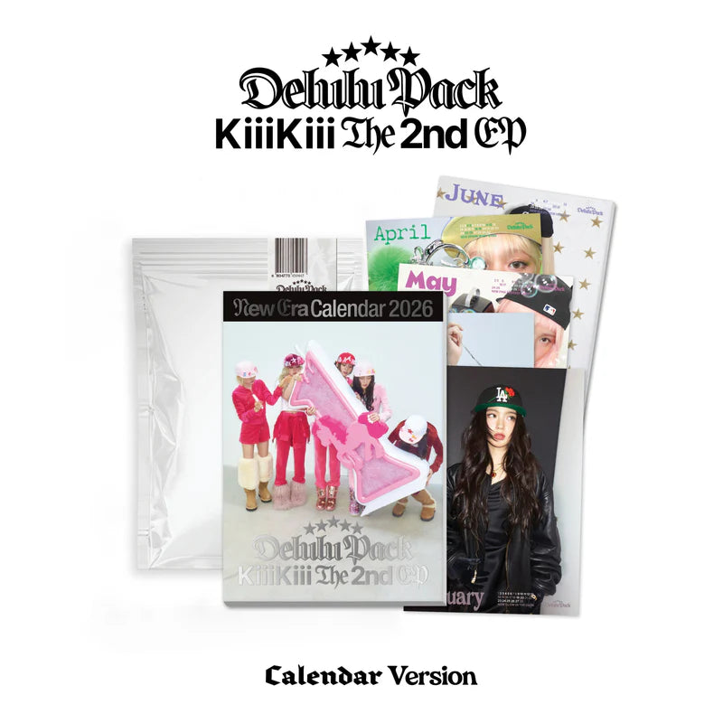 KIIIKIII - DELULU PACK (CALENDAR VER.) [2ND EP ALBUM]