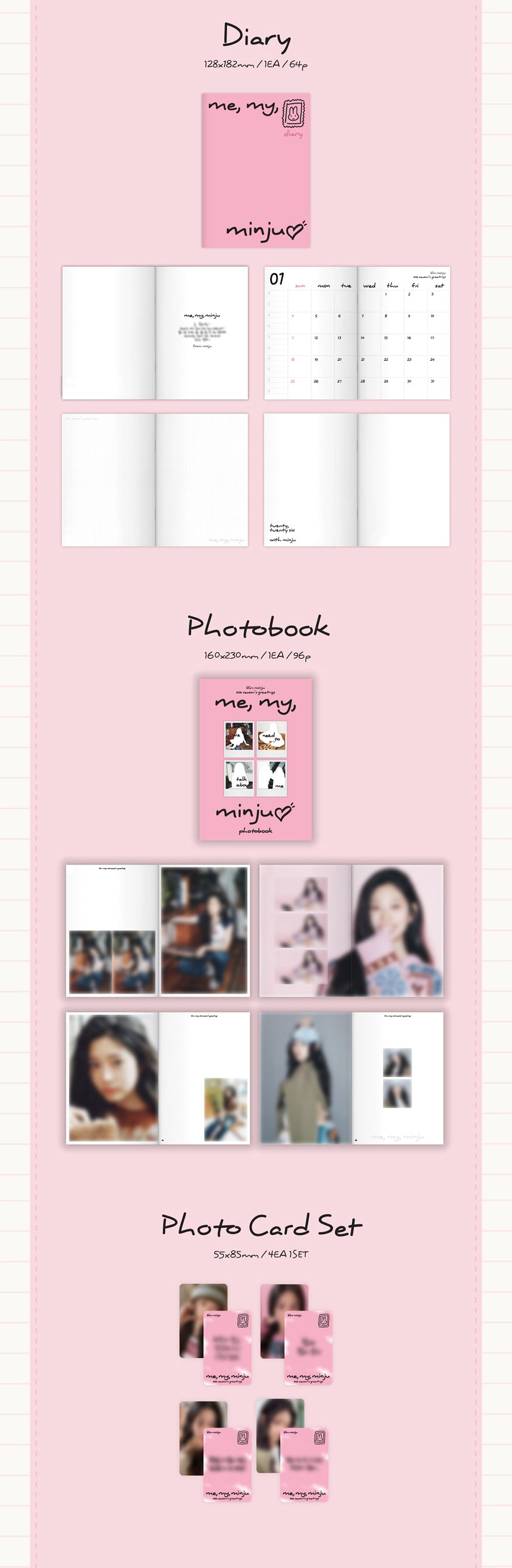 KIM MIN JU - 2026 SEASON’S GREETINGS (ME, MY, MINJU)